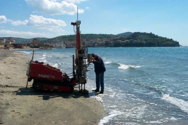 Esecuzione di prove penetrometriche dinamiche