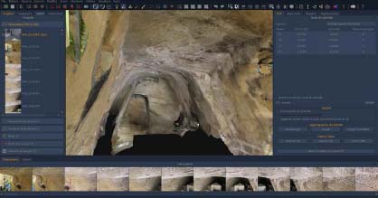 Studio per rilievo geomeccanico cavità -Catacombe di San Gennaro